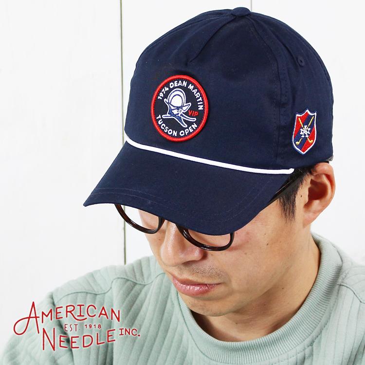 アメリカンニードル TUCSON 19th HOLE COLLECTION ロゴ刺繍 キャップ