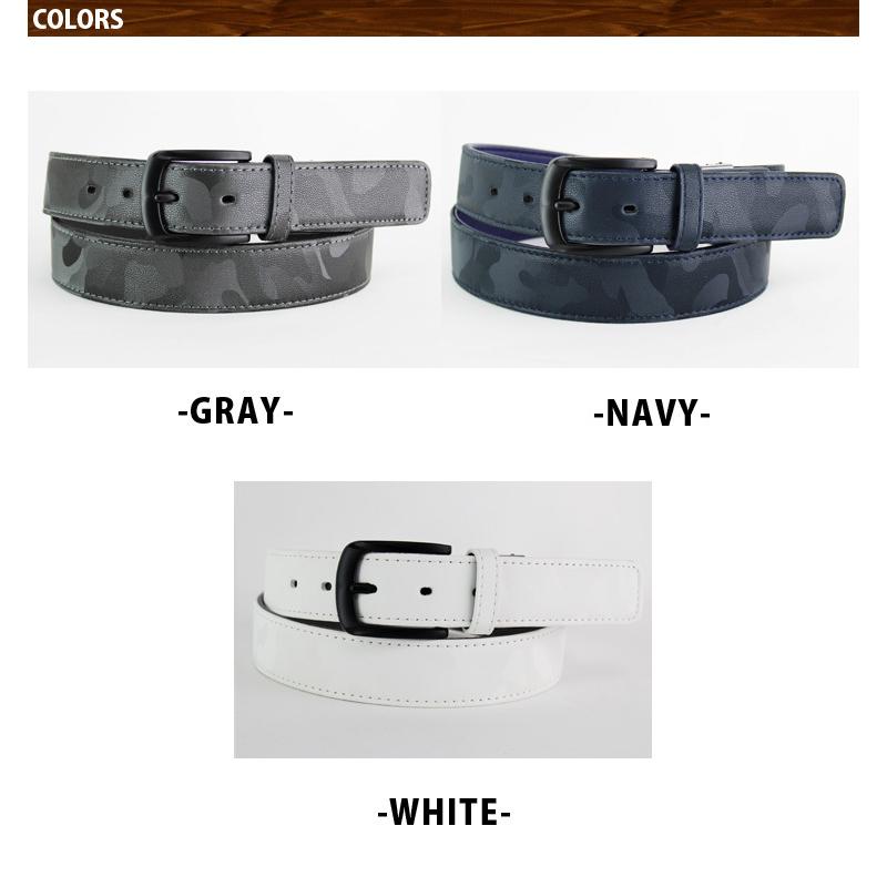 迷彩柄 ベルト メンズ ゴルフ ブランド おしゃれ ゴルフベルト 男性用