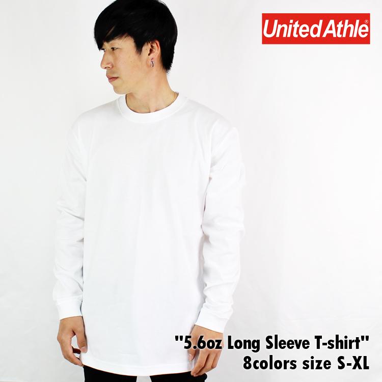 長袖Tシャツ メンズ 無地 5.6オンス ロングスリーブ Tシャツ 綿100