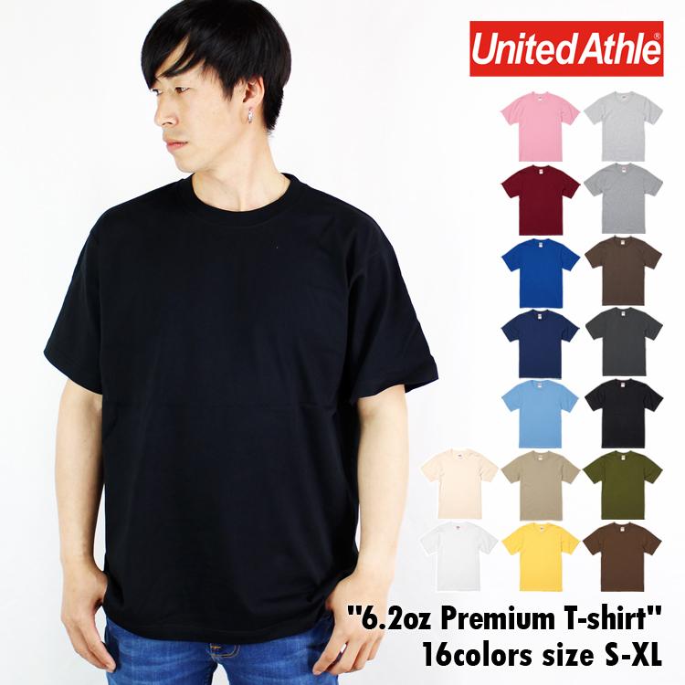 Tシャツ メンズ 無地 半袖 6.2オンス プレミアム ビッグシルエット