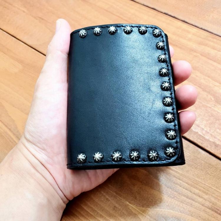 使いやすいサイズの財布 2つ折り財布 コンパクト財布 本革 日本製 栃木