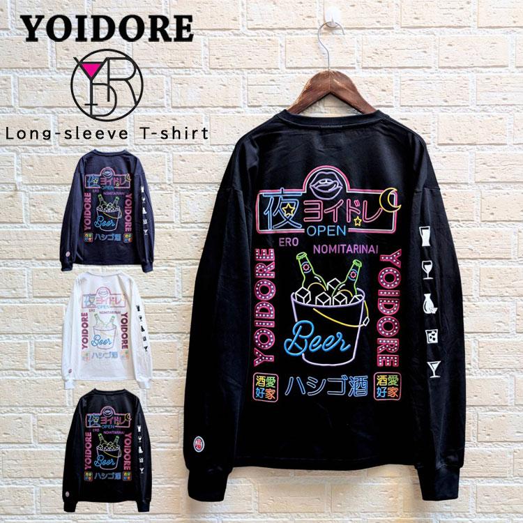 YOIDORE 【YOIDORE】 ニューボトル 長袖Tシャツ ロングスリーブ T