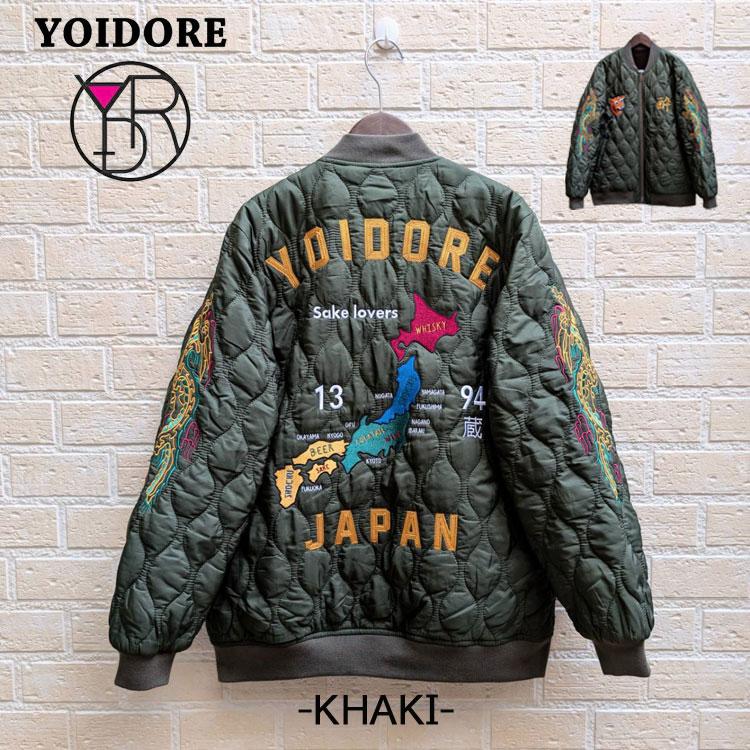 YOIDORE 【YOIDORE】スカジャン スーベニアジャケット キルティング