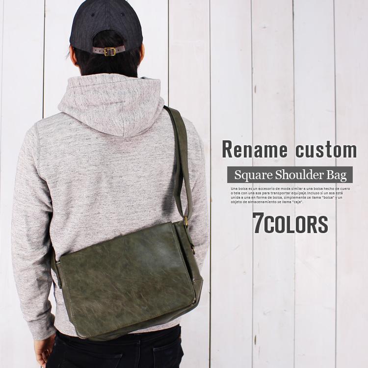 【まさデップさま専用】バイカラー フラップ レザー ショルダーメッセンジャー まさデップさま専用】バイカラー フラップ レザー ショルダー