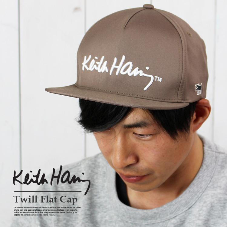キャップ ベースボールキャップ ブランド Keith Haring キースへリング フラットキャップ フラットバイザー 帽子 Cap ロゴ 刺繍 ストリート プレゼント Cap05n1 乱掘堂 通販 Yahoo ショッピング