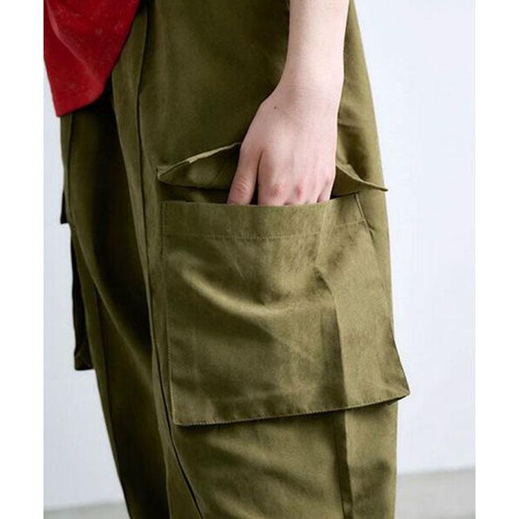 ポリスウェード ワイド カーゴパンツ Revo. 微起毛 イージーパンツ