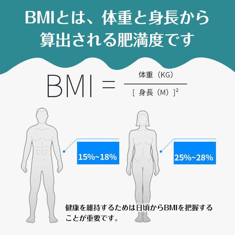 体重計 体組成計 ヘルスメーター スマホ連動  Android デジタル 体脂肪率 体脂肪計 高精度 体重管理 電池式 軽量｜ranman-st｜08