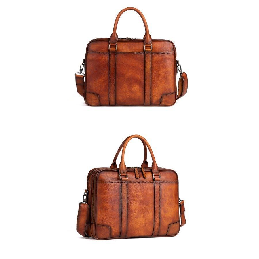 新品未使用！schlesinger 高級皮革　ビジネスバッグ シュレジンジャー／Schlesinger バッグ ブリーフケース ビジネスバッグ