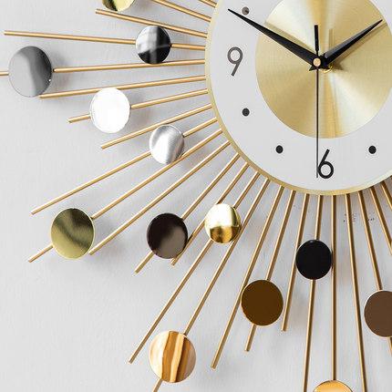 新品 壁掛け時計 おしゃれ オシャレ北欧 シンプル 大きい 花の形 静音