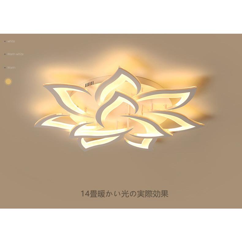 LEDシーリングライト LEDライト 室内 寝室 部屋 照明器具 天井 北欧 おしゃれシーリングライト花形 シーリングライト ARZM-0055の画像