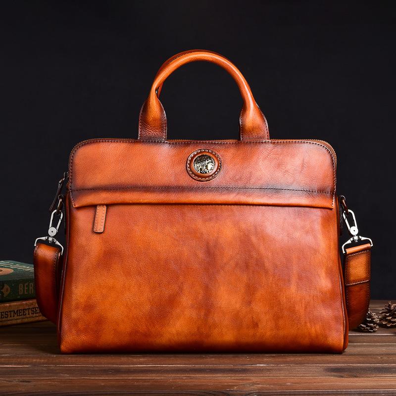 バッグ メンズ ハンドメイド 本革 斜め レザー 2way ヌメ革 ショルダー 人気新作 本革 牛革 レザー ハンドメイド メンズ 斜めがけ 2way