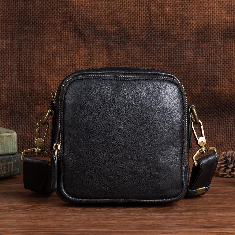 新品 本革 ショルダーバッグ メンズ アンティーク 斜め掛け鞄