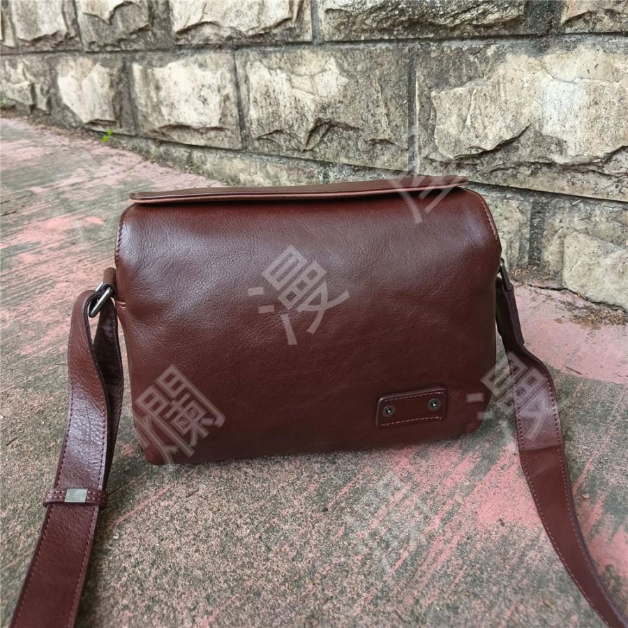 ショルダーバッグ メンズ 本革 メッセンジャーバッグ 縦型 小さめ ビジネスバッグ 9 7インチipad収納可 革 通勤 通学 斜めがけバッグ かばん男性用 ブラウン 開店記念セール