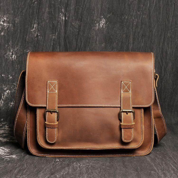 ボディバッグ ワンショルダーバッグ 本革 メンズ レザー 大容量 斜め