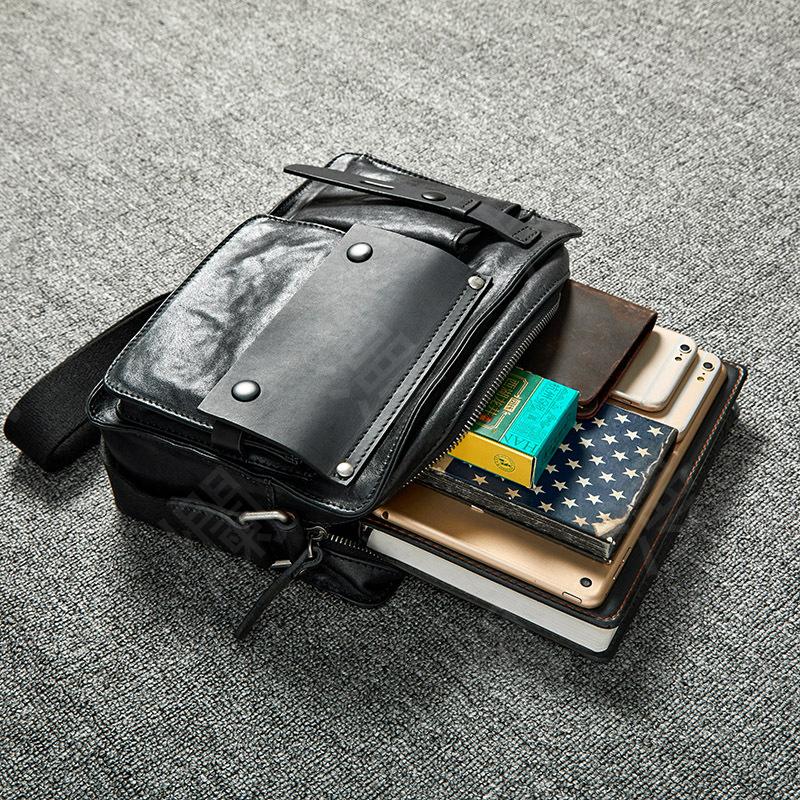 バンニュス メッセンジャーバッグ メンズ 本革 ショルダーバッグ