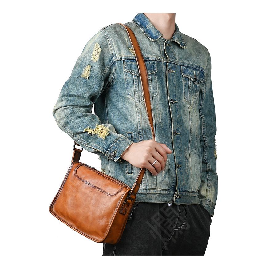 ショルダーバッグ メンズ 本革 斜め掛けバッグメッセンジャーバッグ