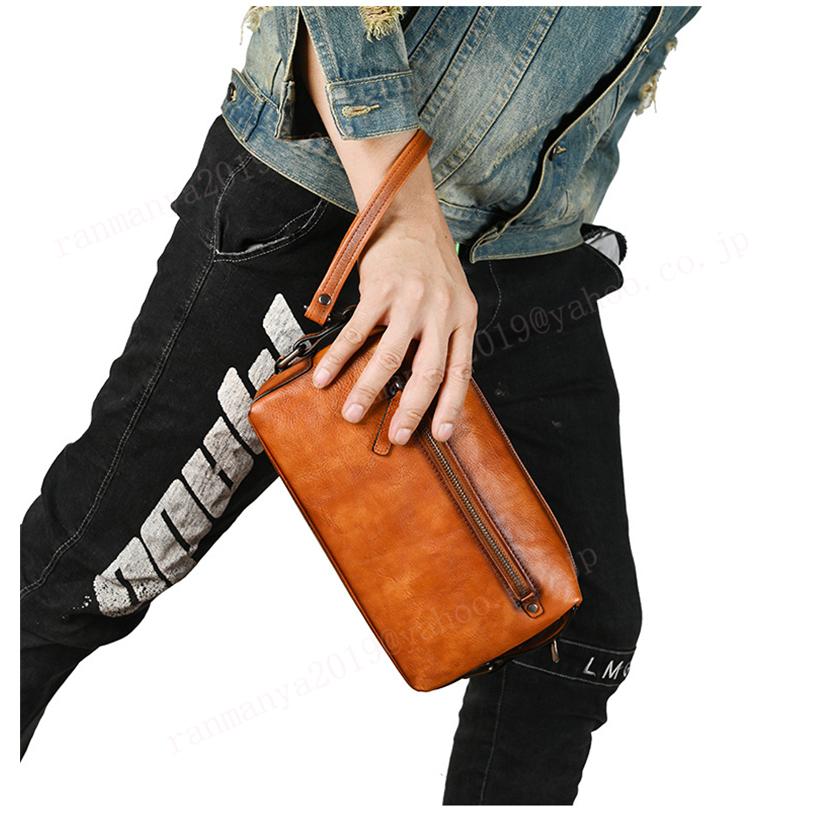 本革 メンズ ショルダーバッグ 斜め掛け 男性用 メッセンジャーバッグ