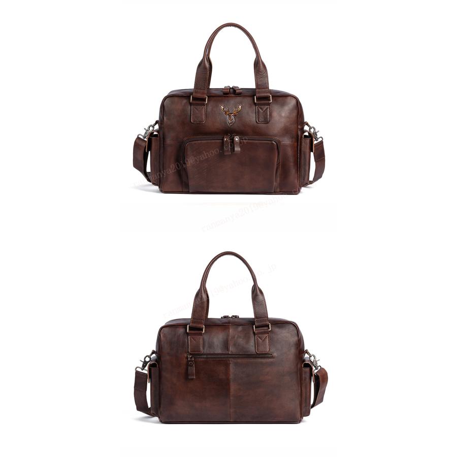 ボストンバッグ メンズ 本革 大容量 多機能 A4 PC対応 バックパック