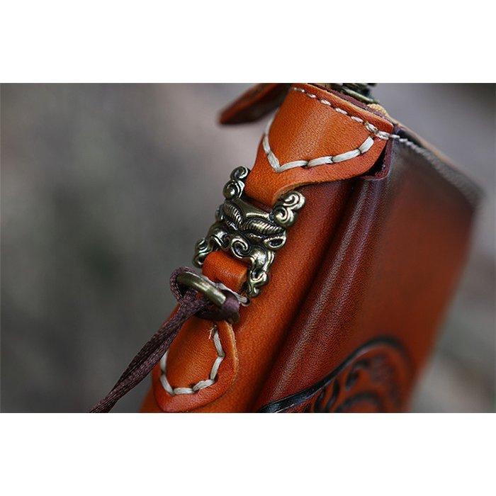 新入荷 レザー長財布 ウォレット本革 メンズ 牛ヌメ革 ラウンド 新入荷 レザー長財布 ウォレット本革 メンズ 牛ヌメ革 ラウンド