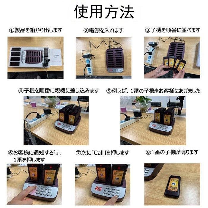 受信機8-20台 フードコート 呼び出しベル レストラン ゲスト 受信機8-20台 フードコート 呼び出しベル レストラン ゲスト