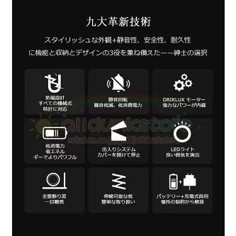 【3本巻き】 時計 ワインディングマシーン 静音 LEDライト付き 自動巻き機 高級時計ケース 男女兼用  収納ケース 腕時計 プレゼント おしゃれ 1年保証の画像