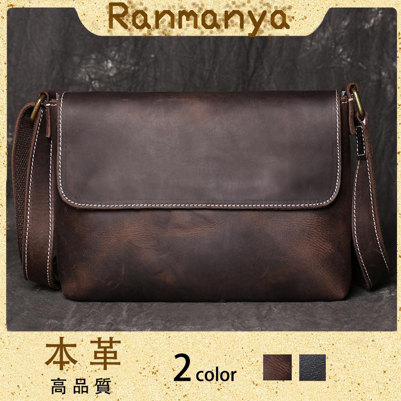 ショルダーバッグ メンズ 本革 ミニショルダーバッグ カジュアルバッグ
