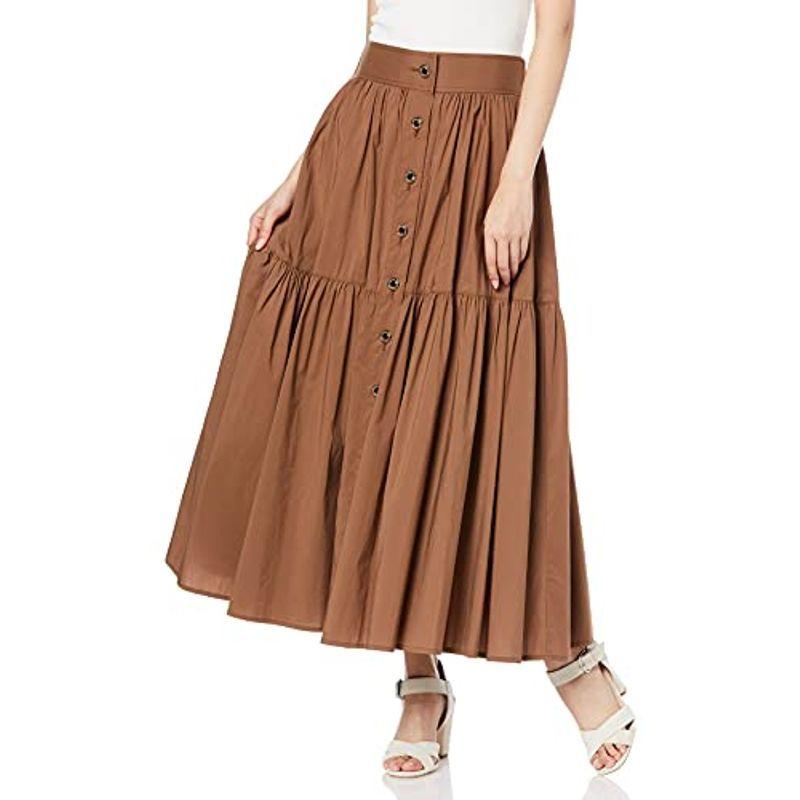 アウトレット 店舗 東京 ダブルスタンダードクロージング 前ボタンフレアスカート 02 110 212 レディース キャメル 36 購入お買い得 Www Superavila Com