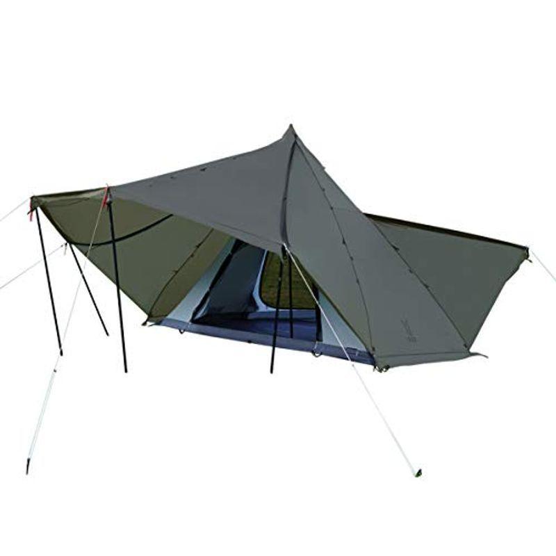 Dod ディーオーディー ヤドカリテント ツールームテント ヤドカリテント 6人用 アウトドア キャンプ 登山