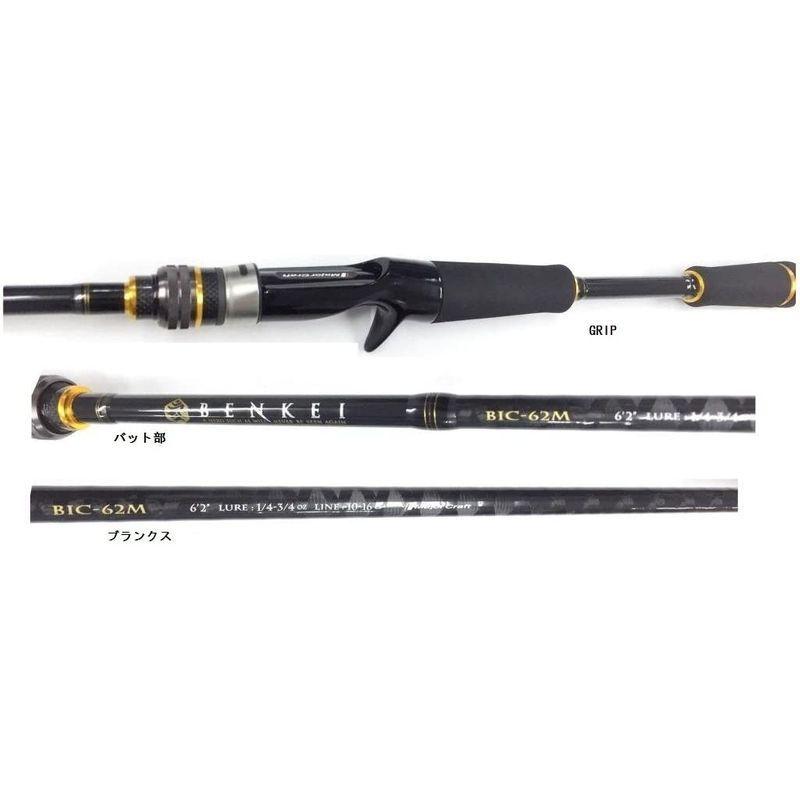 本物の メジャークラフト 釣り竿 スピニングロッド Benkei 弁慶 バスロッドスピニングソリッドティップ2ピース Bis S652l Sfs Heirloomedblog Com