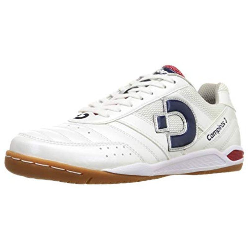 沸騰ブラドン デスポルチ 2 パールホワイト ネイビー レッド Ds 1431 初心者向け 高衝撃吸収 カンピーナス3 インドア用 フットサルシューズ スパイク シューズ Pokharaonlinemart Com