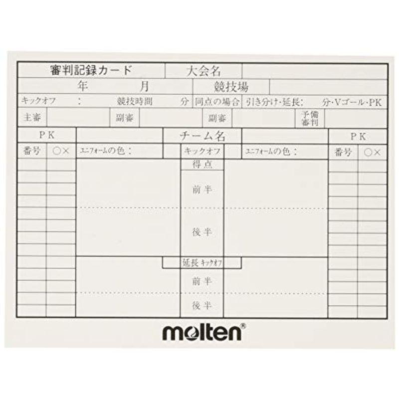 Molten モルテン サッカー審判用 記録カード10枚入 小 Xfsn Fabricaideas Ucacue Edu Ec