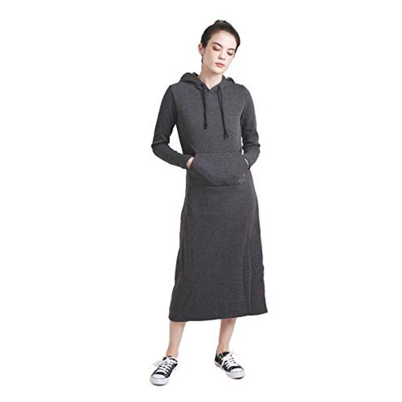 裏起毛マキシ丈ロングパーカーワンピース 裏起毛 ワンピース パーカーワンピ 裏フリース 裏フリースワンピース 裏起毛ワンピース 冬 裏ボア 超ポイントアップ祭