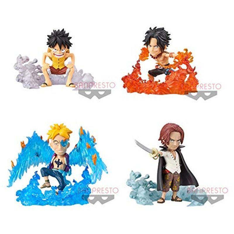 特売 ワンピース ワールドコレクタブルフィギュア ルフィ エース マルコ シャンクス 4種セット Burst ワンピース Dh Tiara Jp