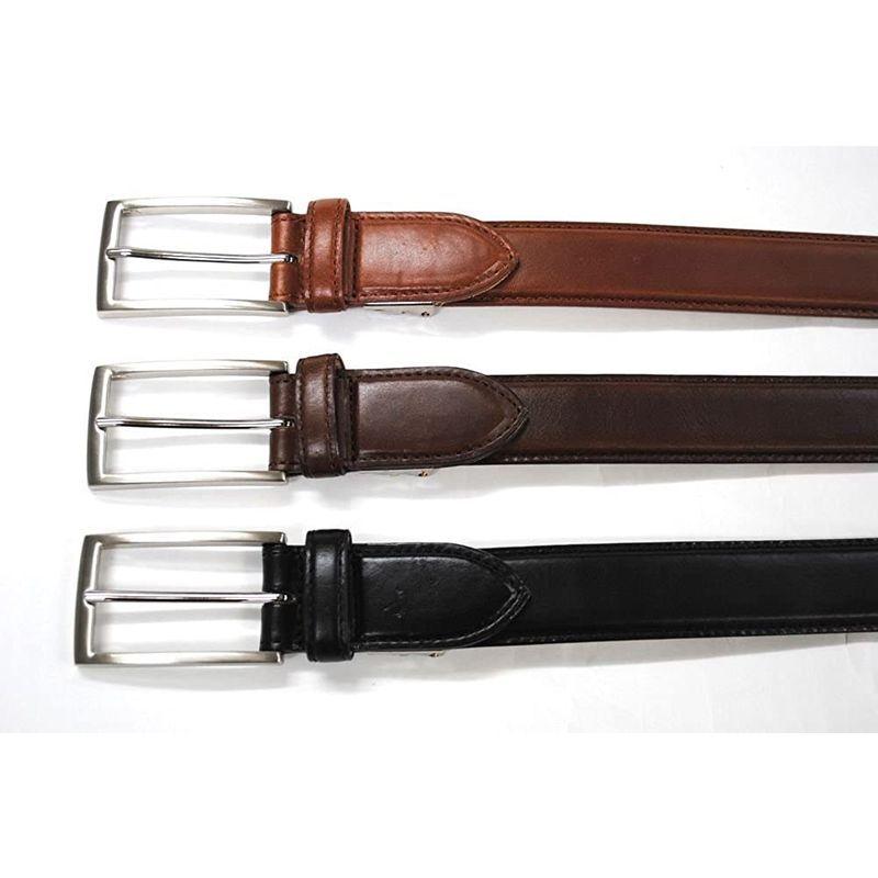 Bell La Bell ベルラベル 牛革 ビジネスベルト 日本製 オイルドレザー メンズ ベルト 長さ調節可能 レザーベルト ブラックフォーマル Gaillacnousrassemble Fr