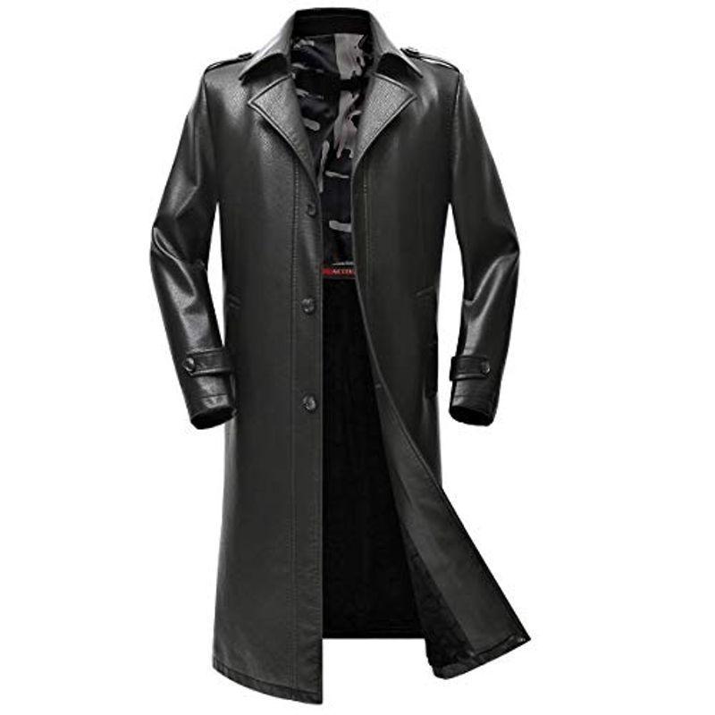 ブラック系 L驚きの価格 ラム革コート ロングジャケット レザージャケットメンズ レザージャケット ジャケット アウターブラック系l 13 455 Eur Artec Fr