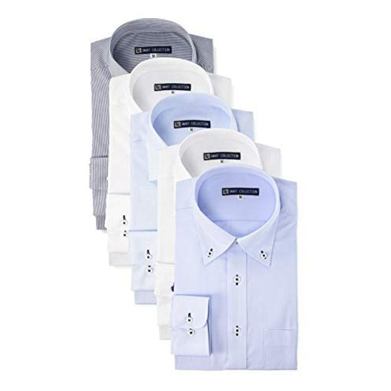 【内祝い】 長袖 ワイシャツ アイリスプラザ シャツ スマートコレクション 形態安定 BWT5- 単品 3枚セット 5枚セット メンズ ノーアイロン 長財布