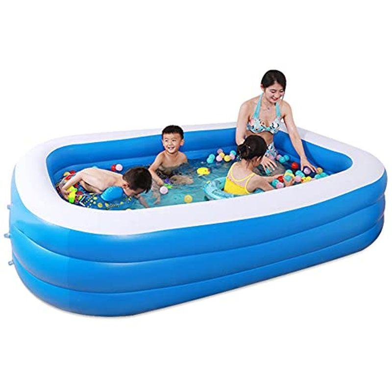 数量限定 家庭用プール ビニールプール プール ファミリープール ボールプール ３つ気室 水遊び 大型ビニールプール 猛暑対策 スイミング 子供用 プ 高級感 Turningheadskennel Com
