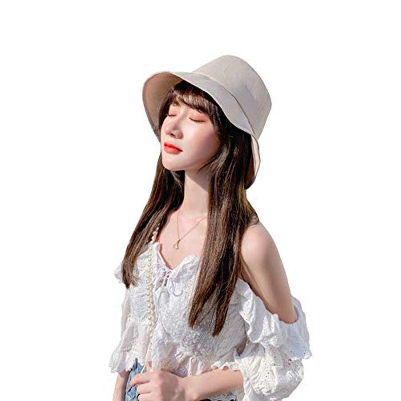 Erinotto 日除け帽子 レディース 安全shopping Uvカット 帽子 日よけ 折りたたみ 日焼け防止 海 ハット 旅行用 小顔効 おしゃれ 熱中症予防
