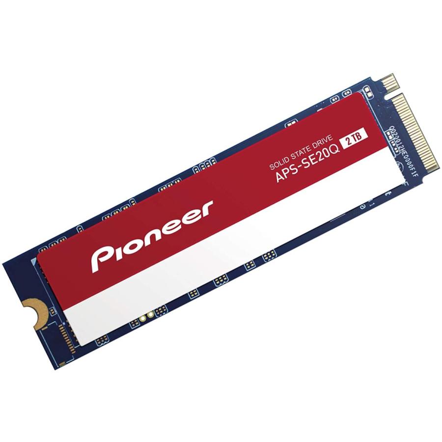 【レビューで送料無料】 Pioneer (APS-SE20Q-2T) SSDシリーズ 内蔵ソリッドステートドライブ 3x4 Gen 2280 M.2 PCIe NVMe 2T 外付けSSD