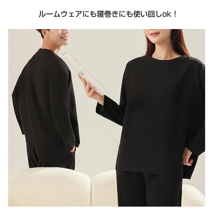 ペアパジャマ ルームウェア カップルペアルック 上下セット メンズ レディース ペアルック カップル 長袖 ゆったり やわらか 部屋着 寝巻き ナイトウェア 爆買 | ブランド登録なし | 09