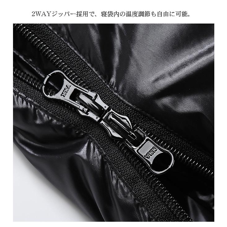 寝袋 ねぶくろ マミー型 ダウン シュラフ 羽毛 収納袋付き 撥水加工 キャンプ レジャー 登山 災害用 コンパクト アウトドア 車中泊 冬用 防災用品 避難用品 爆買 | ブランド登録なし | 06