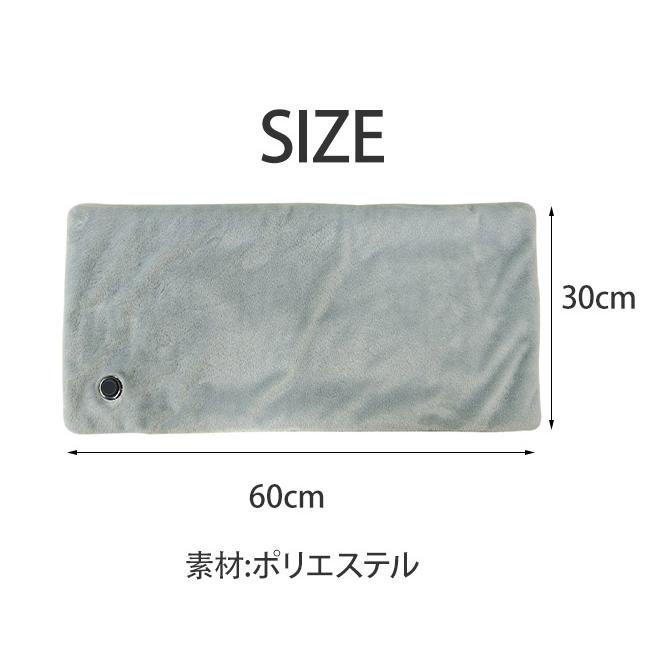 ホットマット ホットカーペット 湯たんぽ 電気毛布 電気マット 電気座布団 足温器 ひざ掛け 肩掛け 足掛け 洗濯可能 3段階温度調節 防寒保温 折りたたみ 爆買 | ブランド登録なし | 02