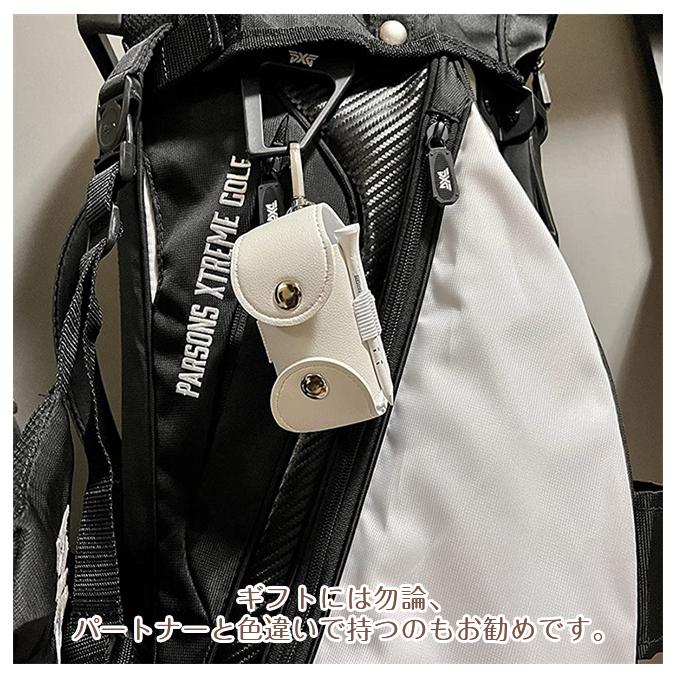 2個セット ゴルフボールケース 2個入れ用 機能的 ボールホルダー ゴルフ コンペ メンズ レディース 丈夫 PU革 ボールポーチ ゴルフ用品 ボール入れ 父の日 爆買 | ブランド登録なし | 05