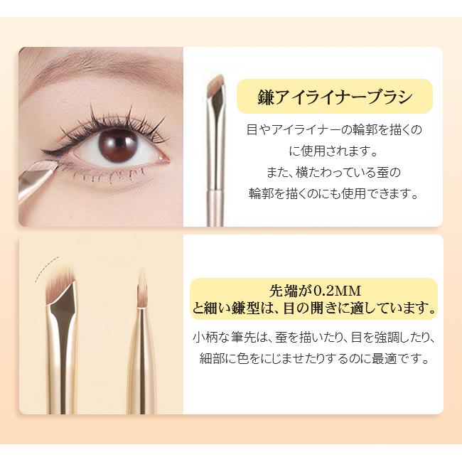 2点20％off】メイクブラシセット 13本セット アイシャドウブラシ