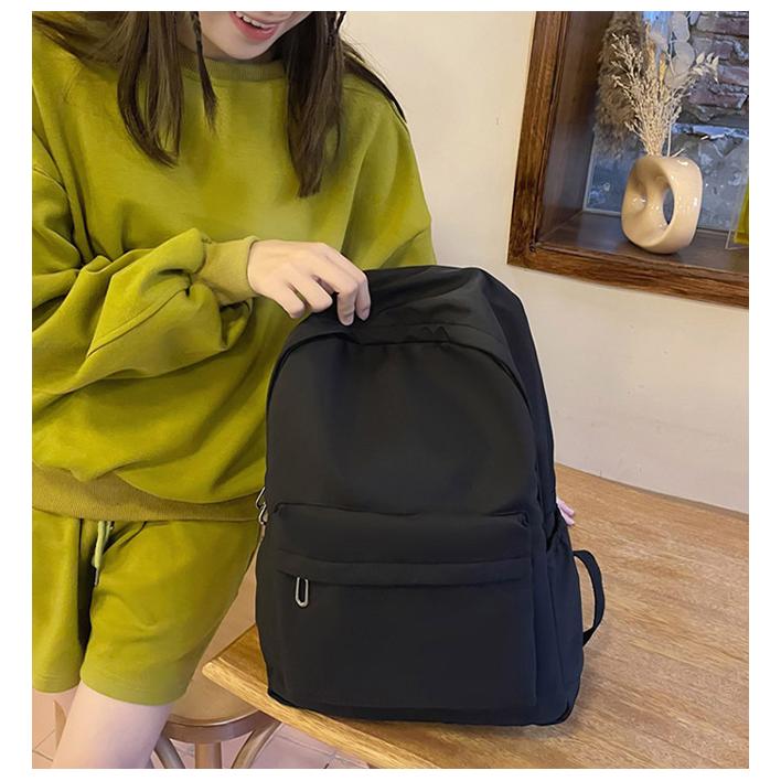 大容量 高校生 男女兼用 リュック シンプル 無地 カジュアル 旅行 出張用 バックパック 爆買 | ブランド登録なし | 06