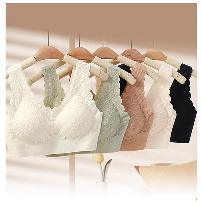 【2点買うと10％OFF】シームレスブラ 美胸 ナイトブラ レース ブラジャー U型 スカラップ パッド付き ノンワイヤー 昼夜兼用 インナー レディース 女性 爆買 | ブランド登録なし | 11