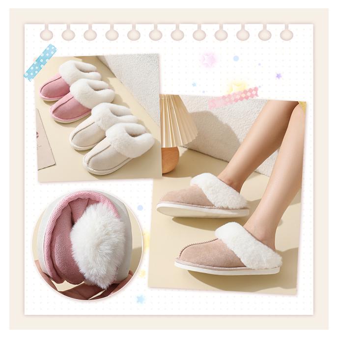 ルームシューズ スリッパ レディース 暖かい 滑り止め あったか 洗える メンズ もこもこ ムートン風 フェイクファー 冬用 来客用 トイレ 冷え対策 かわいい 爆買 | ブランド登録なし | 14