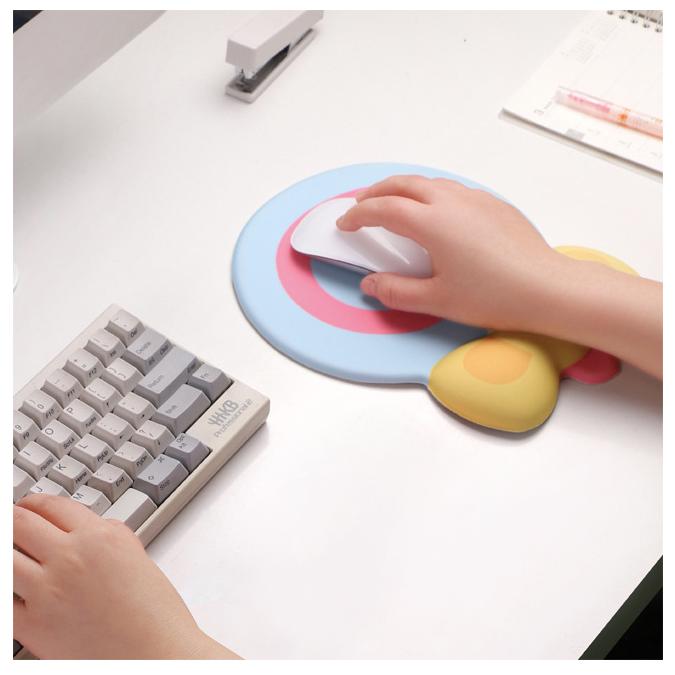 マウスパッド リストレスト付マウスパッド低反発 手首サポート マウスパット 手首 負担 軽減 PC パソコン 滑り止め 柔らかい 周辺機器 リモートワーク 爆買 | ブランド登録なし | 09