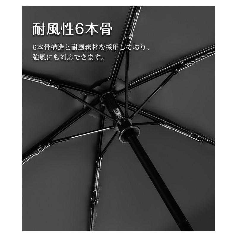 【在庫一掃】日傘 折りたたみ 超軽量 完全遮光 コンパクト レディース メンズ 晴雨兼用 UV カット UPF50+ 6本骨 耐風 遮熱 自動 手動開閉 爆買 | ブランド登録なし | 12