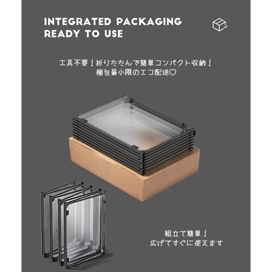 新品未使用！ 犬 サークル ケージ クリア 透明 スケルトン 丈夫 長持ち 傷つきにくい 組立て簡単 小型犬 おしゃれ インテリア 高級 モダン 組み合わせ自由 Petifam 【VQL1528422070】(55055円)